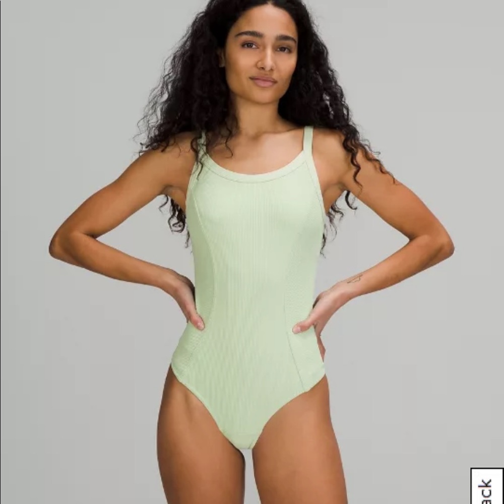 NWT lululemon ribbed yoga bodysuit